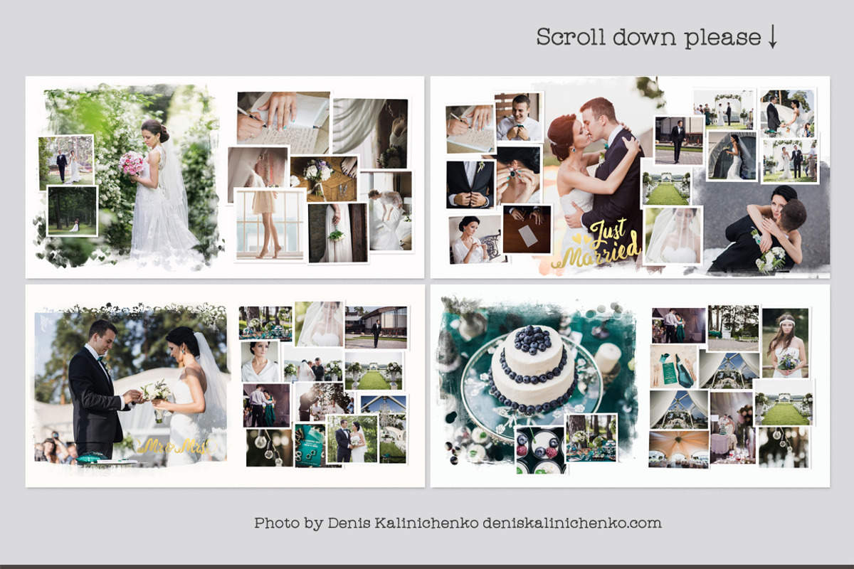 Wedding Photobook Template, a Templates & Theme by TheSeventhDesire (Photo 2 of 3)