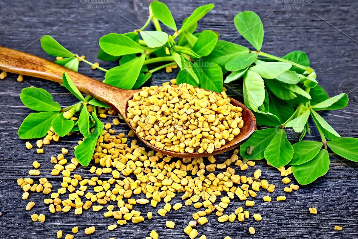 Fenugreek with leaf in spoon, a Food & Drink Photo by rezkrr (Photo 3 of 3)