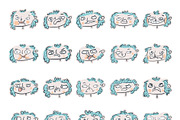 Emotionalicious - 140 faces, an Illustration by Teeshoom Studio (Thumbnail 2 of 4)