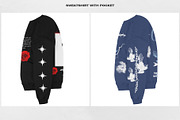 SWEATSHIRT MOCKUP + POCKET, a Merchandise Mockup by DaldSgh (Thumbnail 6 of 10)