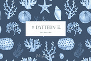 Watercolor Ocean, an Object Illustration by PatrushevaYana (Thumbnail 11 of 13)