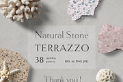 38 natural stone TERRAZZO patterns, a Pattern Graphic by Best Pattern Shop (Thumbnail 14 of 14)