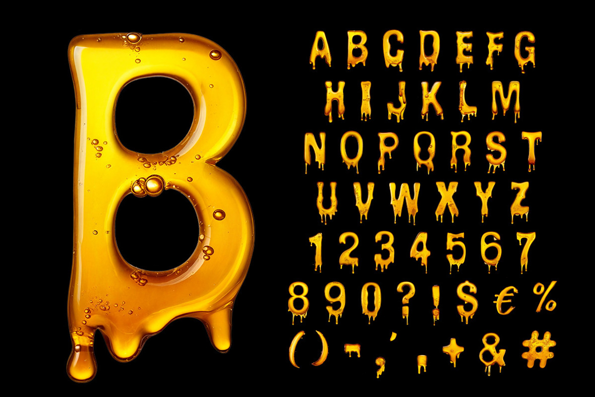 Melted Honey Font, a Font by Handmadefont (Photo 2 of 10)