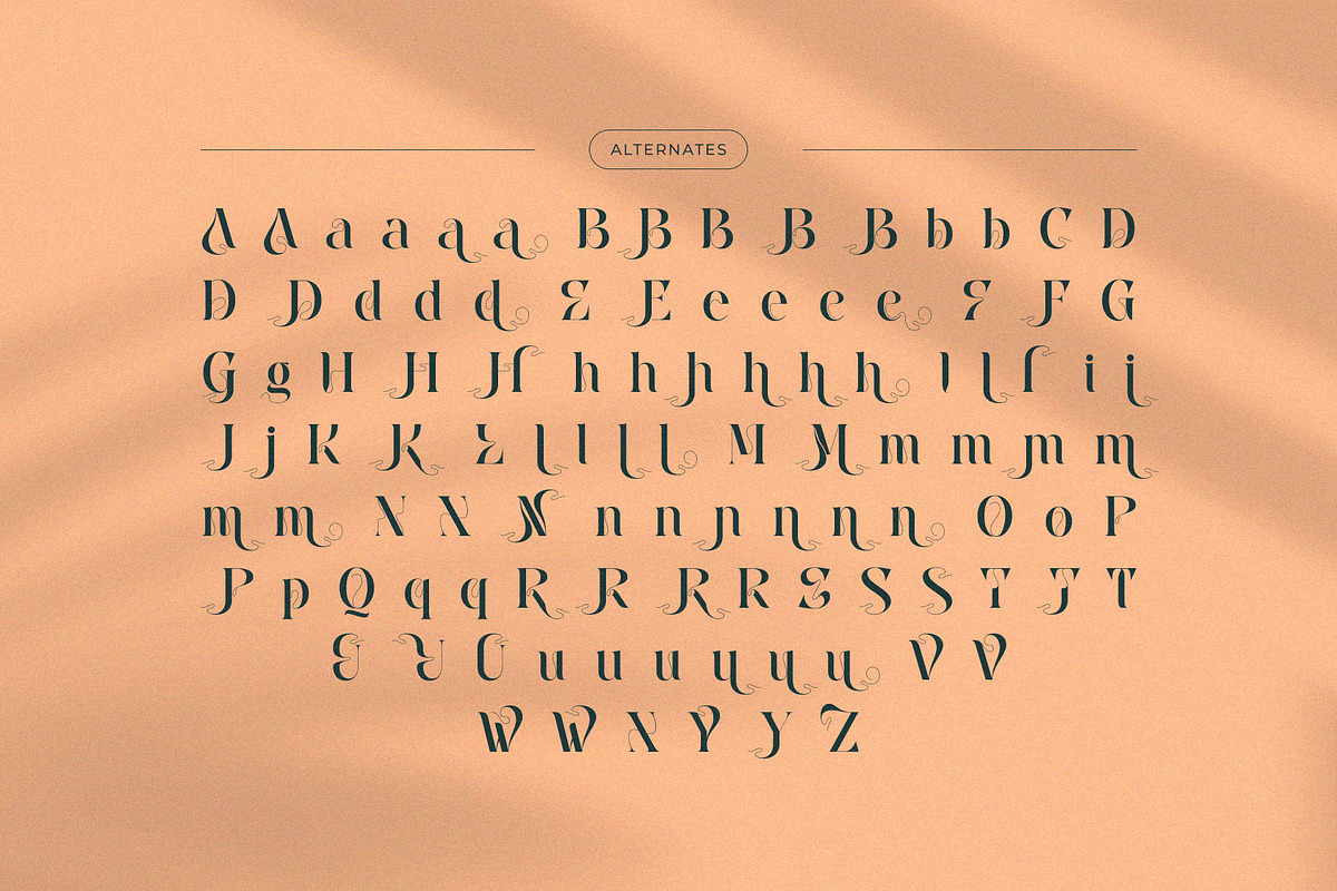 Bahena – Elegant Display Serif Font, a Serif Font by BrandSemut (Photo 10 of 10)