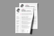 Clean And Creative Minimal Resume, a Resume Template by PixelStudio (Thumbnail 4 of 6)