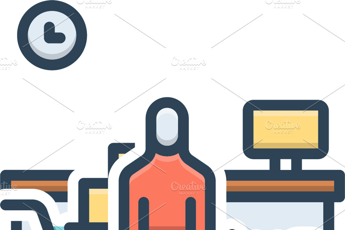 Customer client color icon, a Duotone Icon by Creative priyanka