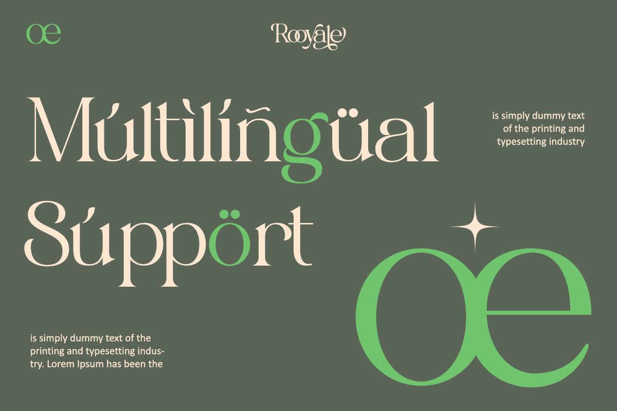 Rooyale - Minimal Modern Stylish, a Serif Font by Qweera Studio (Photo 10 of 12)