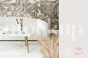 Living Room Wallpaper Mockup, a Product Mockup by MoMockups (Thumbnail 6 of 6)