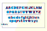 LOVE-BIRDS multicolor font, a Sans Serif Font by Zimages (Thumbnail 2 of 10)