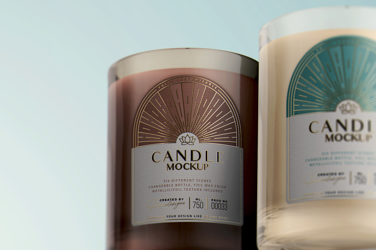 CANDLE MOCKUP, a Packaging Mockup by HexenDesigns (Photo 8 of 8)