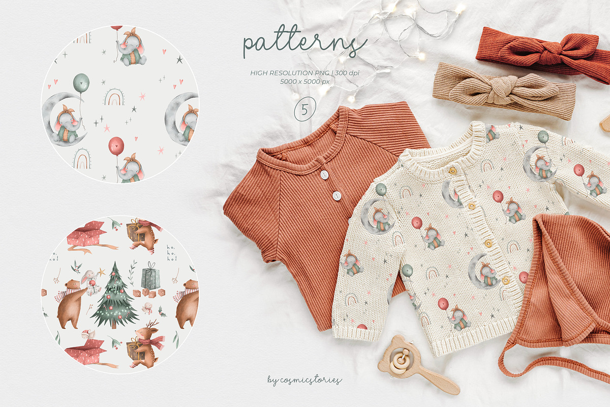 Christmas Illustrations for kids, an Animal Illustration by CarmineType (Photo 7 of 13)