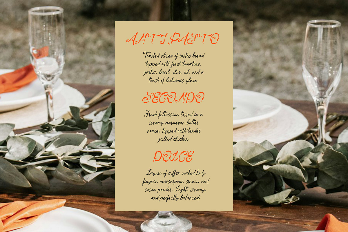 Letter of Berlin Classic Script Font, a Script Font by Myn Type (Photo 11 of 14)
