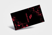Abstract Business Card Design, a Business Card Template by Kseniya-Omega (Thumbnail 3 of 4)