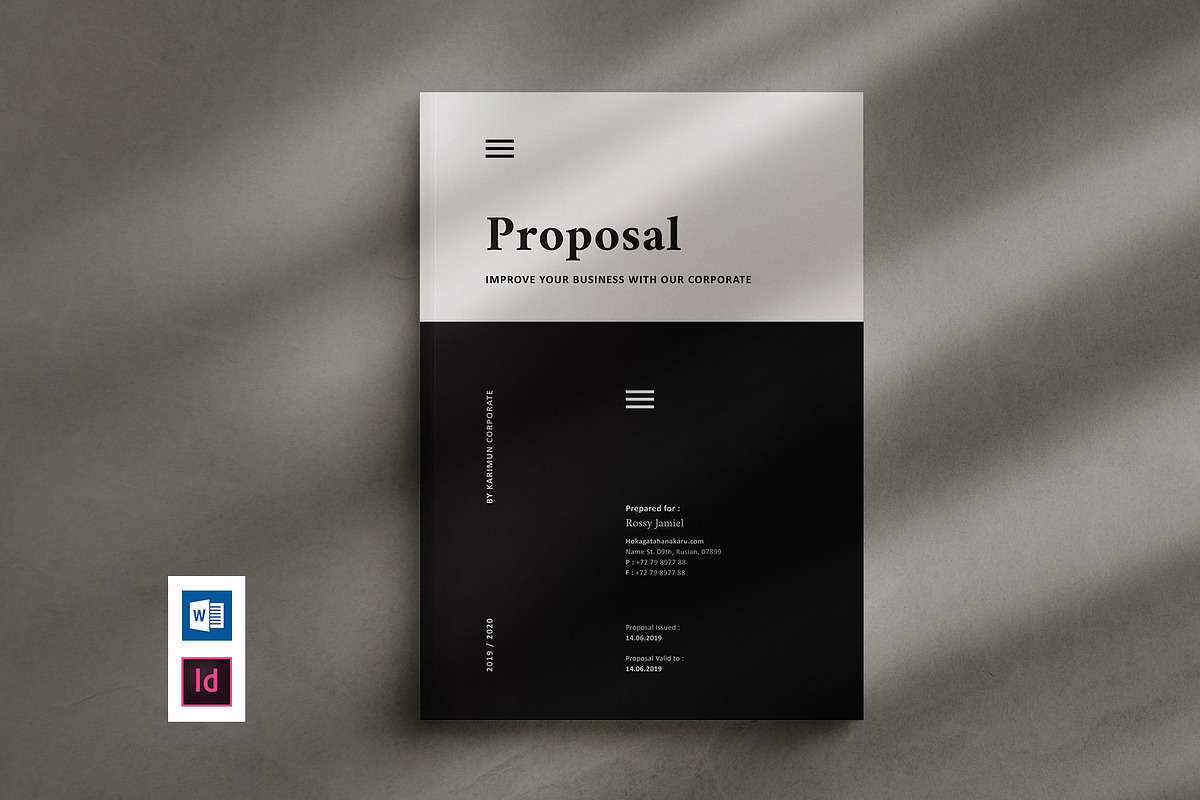 Proposal, a Brochure Template by Occy Design (Photo 1 of 10)