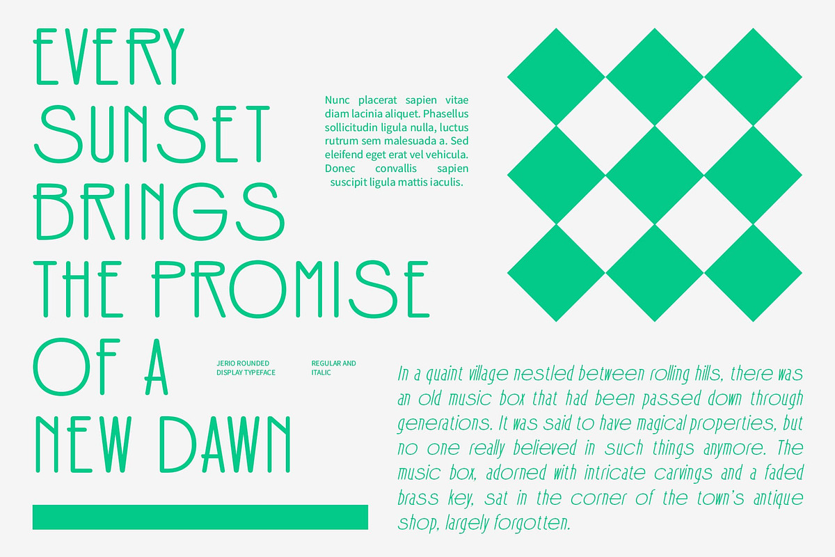 Jerio Rounded, a Sans Serif Font by Craft Supply Co. (Photo 2 of 8)