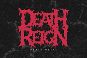 Naroth - Black Metal Font, a Symbol Font by Masyafi Studio (Thumbnail 2 of 9)