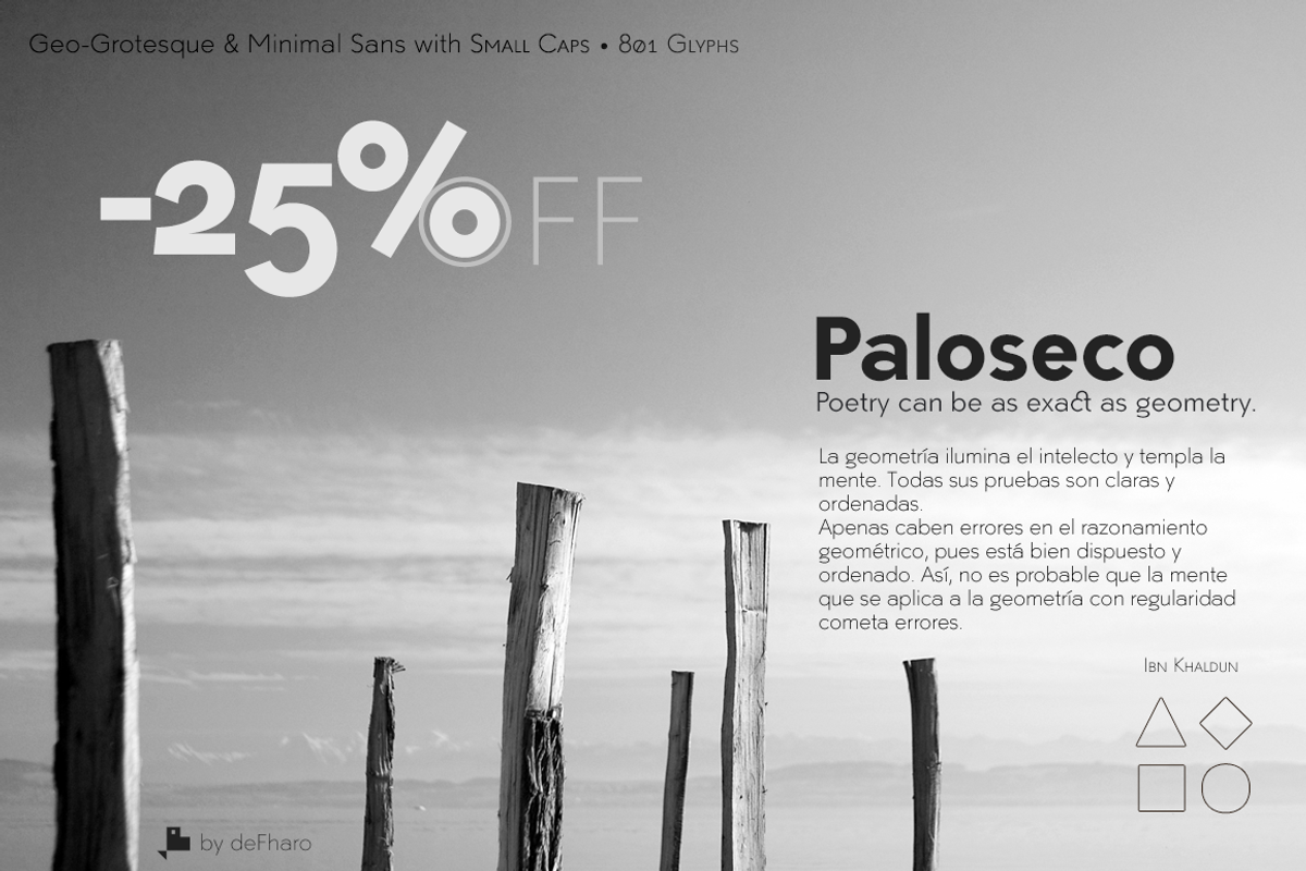 PALOSECO Geo-Grotesk -4 fonts- preview 5