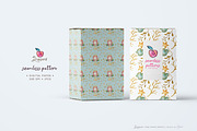 Little Angel Seamless Paper Pack 001, a Pattern Graphic by Drawberx (Thumbnail 6 of 10)