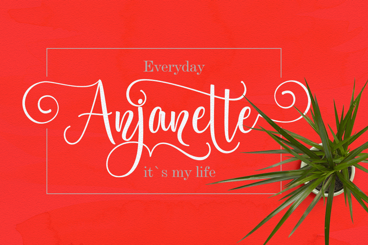 Valentina//Wedding Calligraphy Font preview 2