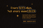 Vindigater Modern Retro Serif Font, a Serif Font by UICreative (Thumbnail 12 of 13)