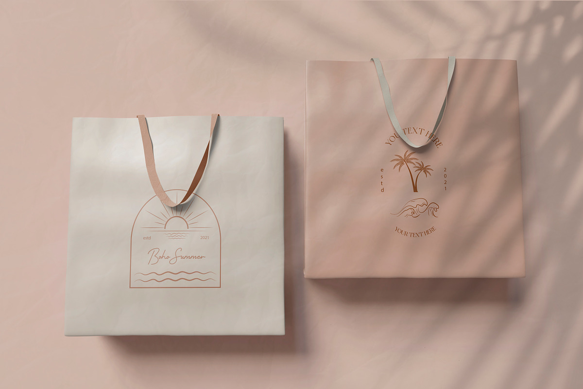 Boho Summer Logo, a Branding & Logo Template by Mio Buono (Photo 11 of 16)