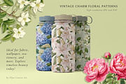 Floral Seamless Patterns + Cliparts, a Pattern Graphic by Olya Creative (Thumbnail 7 of 20)
