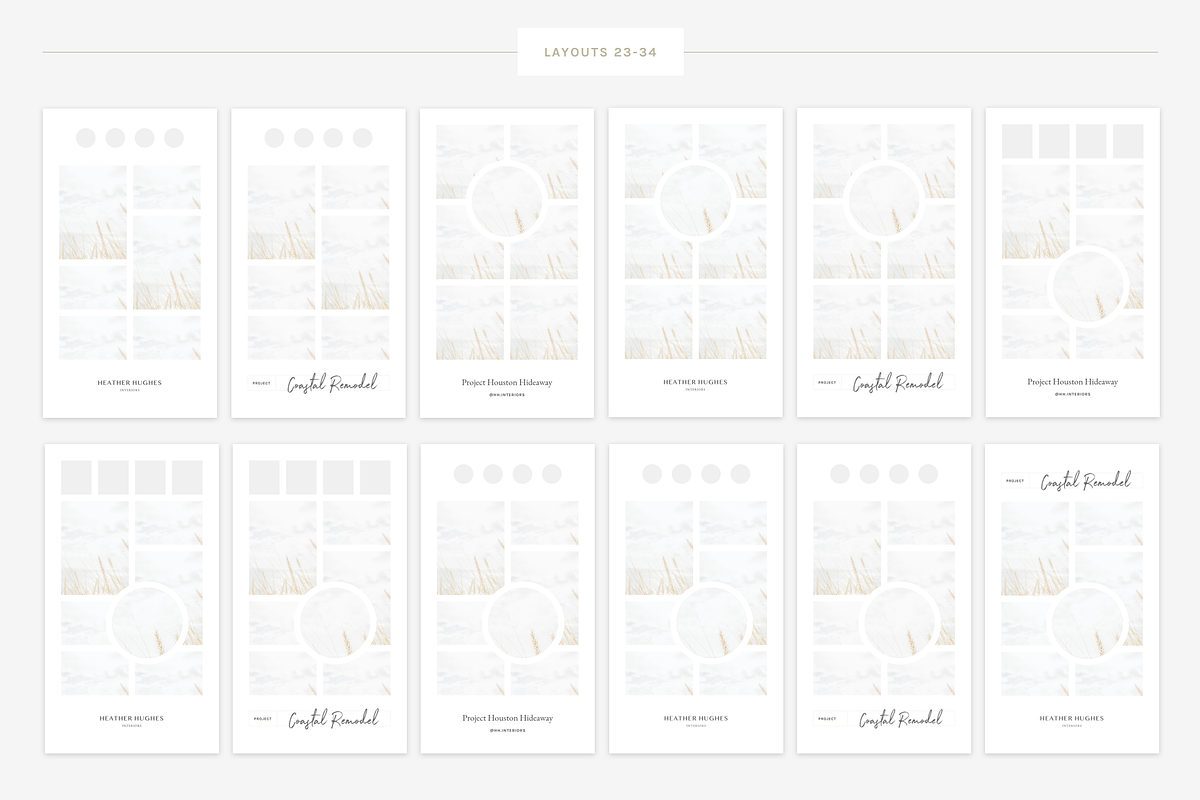 PIMA InDesign Mood Board Templates, a Product Mockup by Loh Studio (Photo 9 of 9)