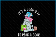 Good Day To Read Cute Animals SVG, a Graphic by Creativeusart (Thumbnail 2 of 4)