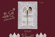 Wrought in Lace: 250 PNG Elements, an Object Graphic by Purple (Thumbnail 3 of 14)