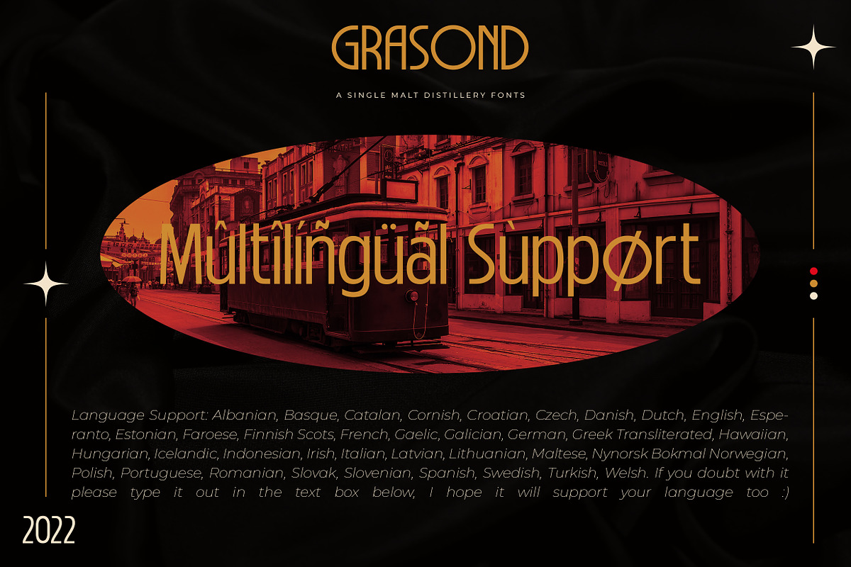 GRASOND - Vintage Deco Fonts, a Sans Serif Font by Ian Irwanwismoyo (Photo 10 of 10)