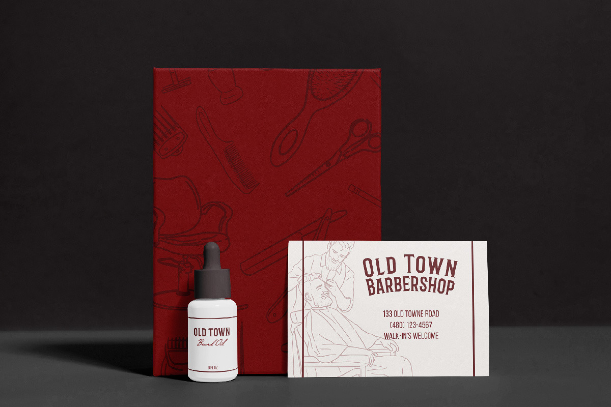 Salon & Barbershop Illustrations, a Work Illustration by Miriam Furniss Designs (Photo 7 of 13)