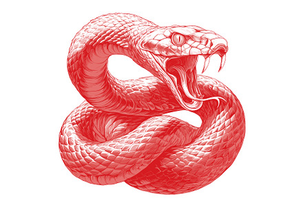 snake. predator tattoo engraving, an Object Illustration by Stock-Smart-Start