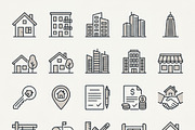 Bundles vector Real Estate Outline, an Outline Icon by adenpinkstore (Thumbnail 4 of 5)