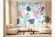 Living Room Wallpaper Mockup, an Advertising Mockup by Rami's Mockups (Thumbnail 2 of 3)