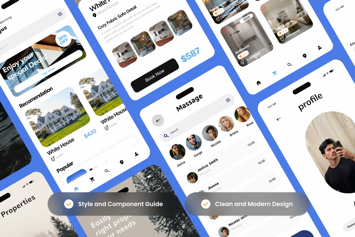 Replica - Real Estate Finder App, an App Template by productype1 (Photo 3 of 5)