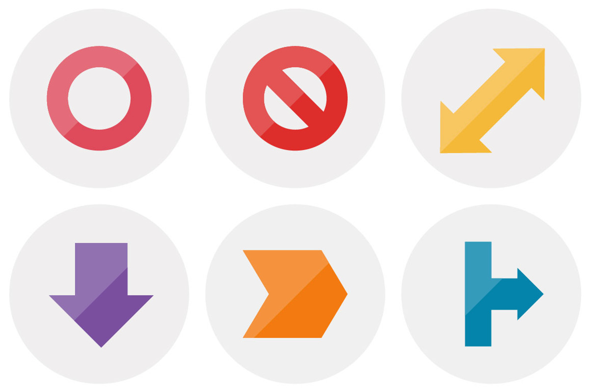 111 Shapes Flat Icon Set, an Icon by VectorCam (Photo 2 of 3)