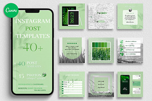 40+ Instagram POST Creator Templates