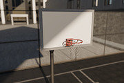 Basketball Backboard Mockup, a Mockup by Mockupnine (Thumbnail 2 of 7)