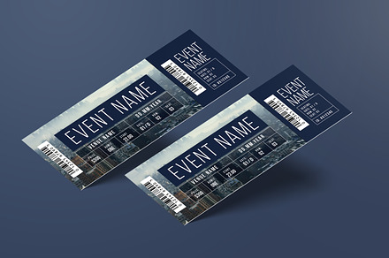 Event Ticket, a Card Template by Guuver