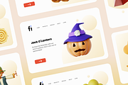 3D Fall (Autumn) Icons, a Scene 3D Model by Flat Icons (Thumbnail 5 of 8)