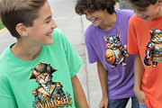 Wild Cat illustrations Set, an Animal Illustration by Designs by Helen Trupak (Thumbnail 4 of 5)
