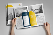 Annual Report Template V10, a Brochure Template by JanySultana (Thumbnail 2 of 18)