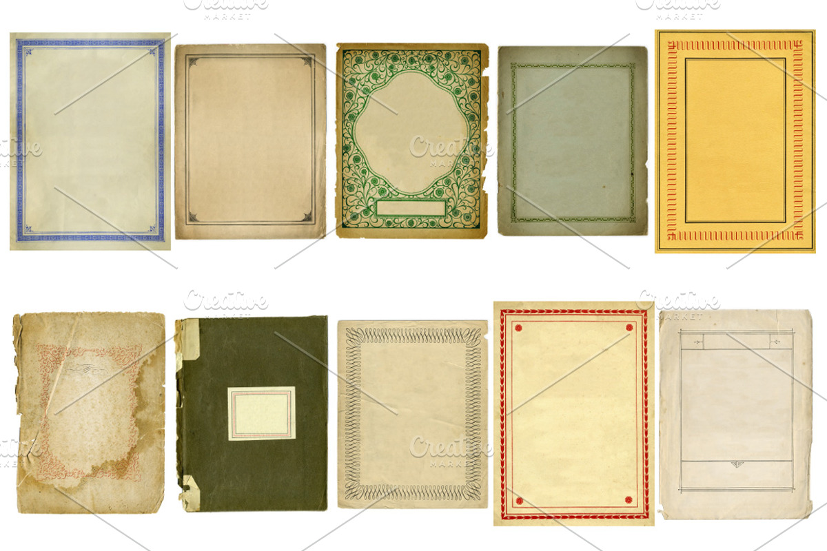 Real Vintage Decorative Papers Vol 1 preview 2