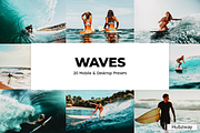 20 Waves Lightroom Presets & LUTs, a Preset Add-On by Hubzway (Thumbnail 1 of 9)
