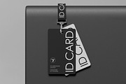 Leash ID Card Mock-up, an Advertising Mockup by Yogurt86 (Thumbnail 2 of 10)