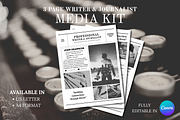 3 Page Newspaper Media Kit Template, a Presentation Template by ZoloDesignHub (Thumbnail 1 of 8)