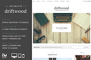 Driftwood - Wordpress Blog Theme, a WordPress Template by Nudge Media Design (Thumbnail 1 of 3)