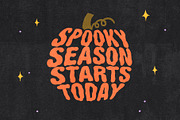 Night Ghost halloween font, a Handwritten Font by supfonts (Thumbnail 8 of 10)