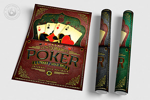 Poker Tournament Flyer Template