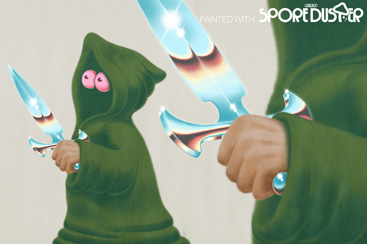 SPORE DUSTER - Photoshop Edition, a Brush Add-On by Jordan Warren Visuals (Photo 10 of 14)